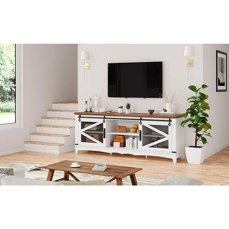 Meuble télé 65 po Modern Farmhouse