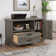 Aspen Post 47.09'' Wide 1 - Drawer Filing Credenza with Cable Management