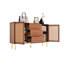 Iron 2 Doors 3 Drawers Sideboard