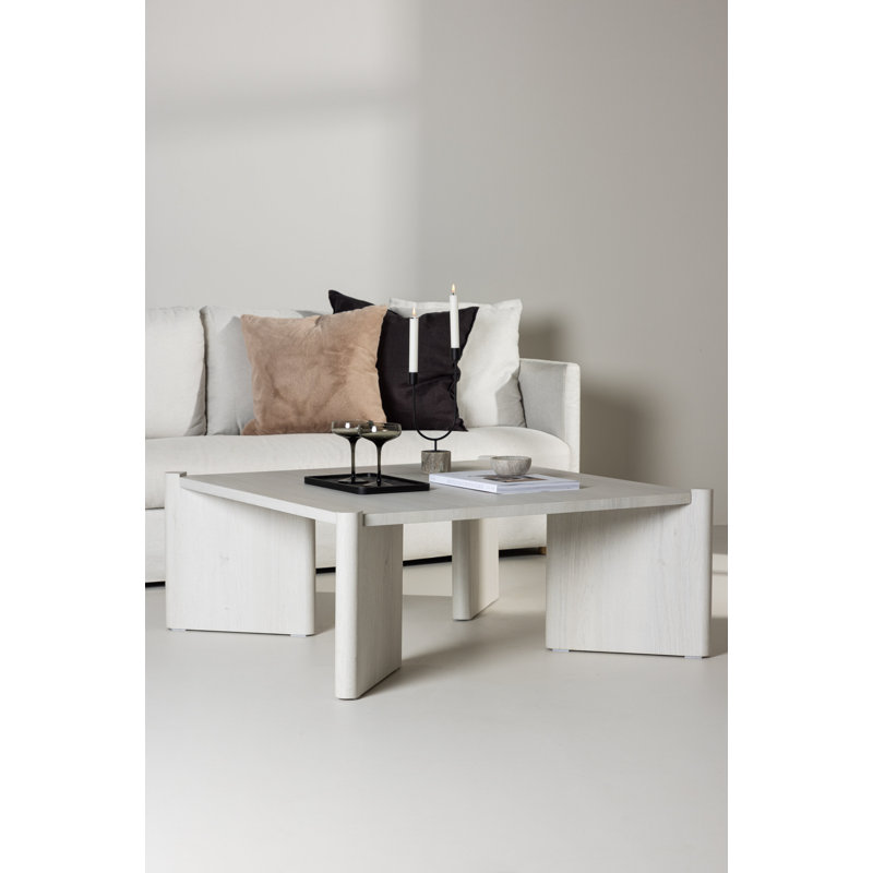 Beytullah Coffee Table, Whitewash