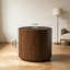 Ensemble de tables d'appoint rondes pour l'extérieur et l'intérieur (2 pièces)-1275202358
