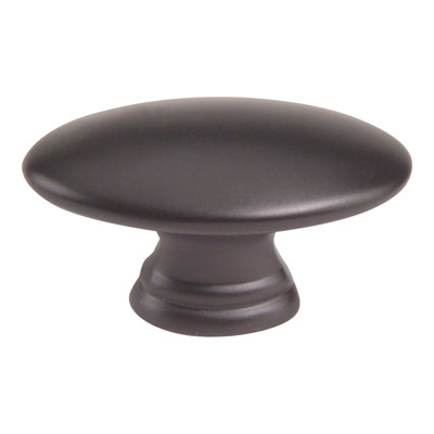 Egg 1 1/2" Length Oval Knob