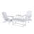 Laguna Foldable Outdoor Adirondack Chair-615030936