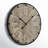Marcella Round Wood Farmhouse Style Wall Clock