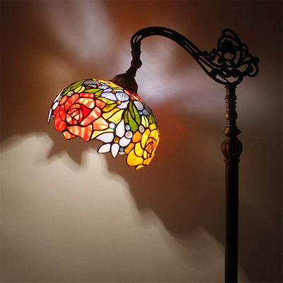 Quarterman 162cm Black Traditional Floor Lamp