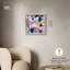 Décoration murale chromatique «Whirlwind I Shadowbox» par Art Remedy, cadre blond, 21 x 21-1801387872-1801387880