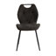 Dining Chairs - Contemporary Dining Chair - Comfortable Linen Dining Chairs - Metal Legs-264935915-246724160