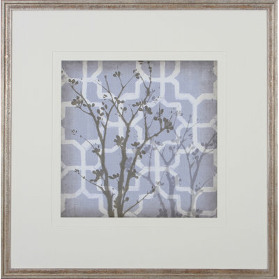 Silhouette And Pattern V Print by Goldberger