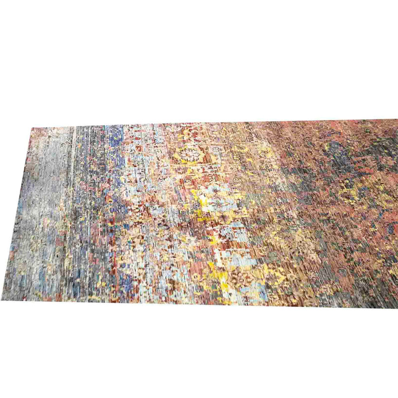 Tapis rectangulaire noué à la main