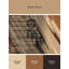 Tapis moelleux moelleux et moelleux à rayures rustiques modernes Offk-846261021
