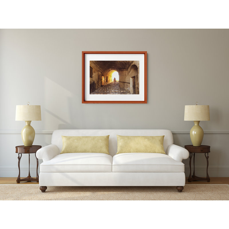 Gone Girl Print by Joseph Regan, 26" H x 36" W x 0.75" D, Cherry