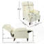 Fauteuil inclinable rembourré 29,75 po