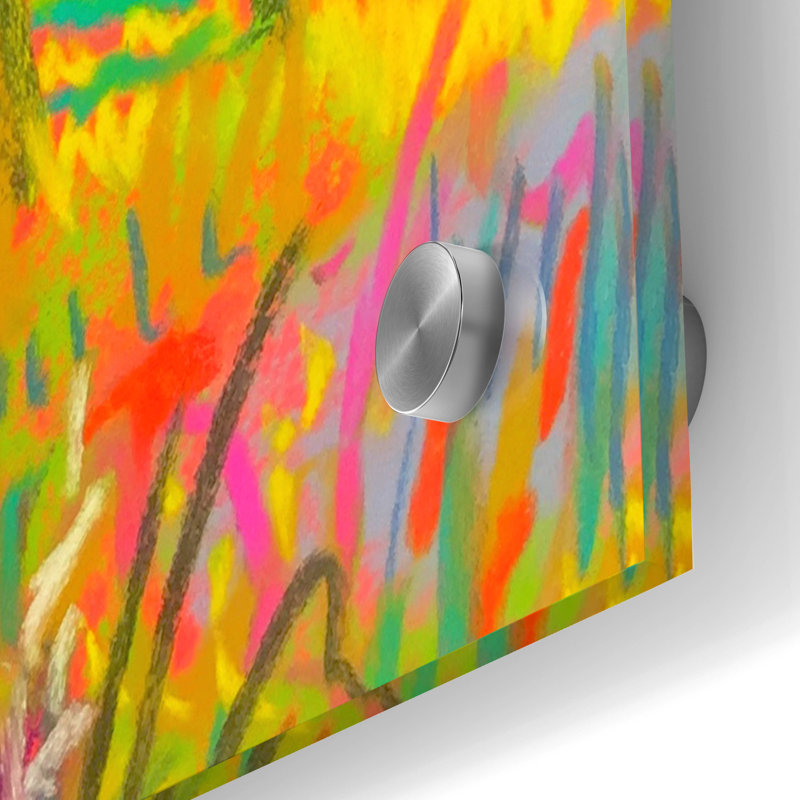  «The Pines» par Bebe Keith, art mural en verre acrylique, 24 po x 36 po, H 36 po x l 24 po