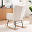 Chaise berçante respirante avec rembourrage pour la détente-604570755
