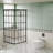 Enclo 36" W X 36" D X 71" H Framed Square Shower Enclosure With 1/4"clear Tempered Glass