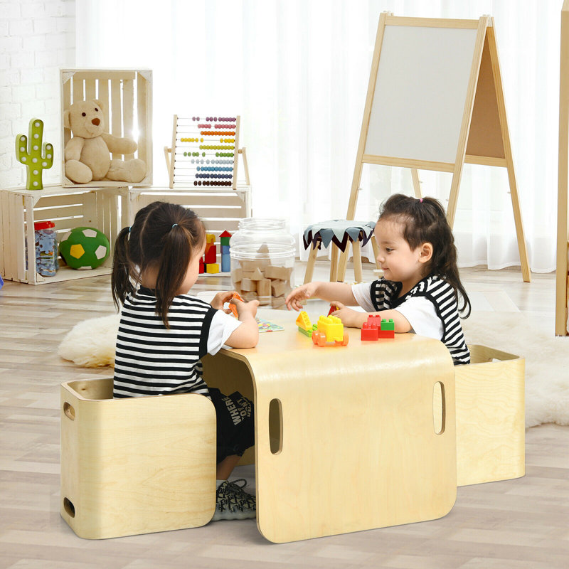 Gallatin 69cm Art Desk Chair Set