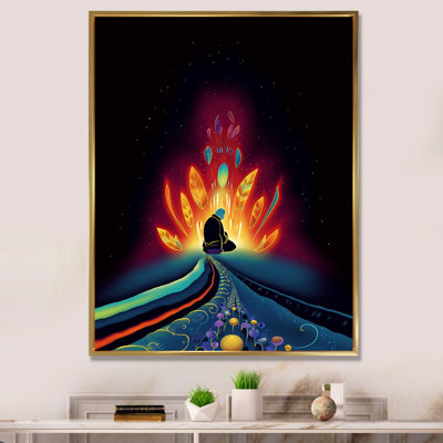 "Native Elder Meditation I", reproduction sur toile