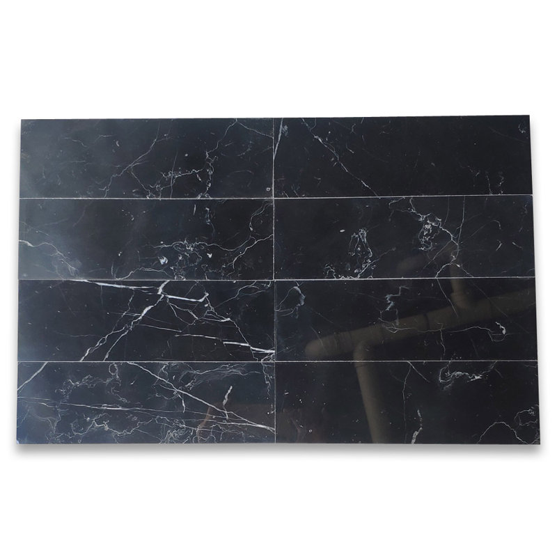 Carreau de mur et de sol aspect marbre 4 po x 12 po