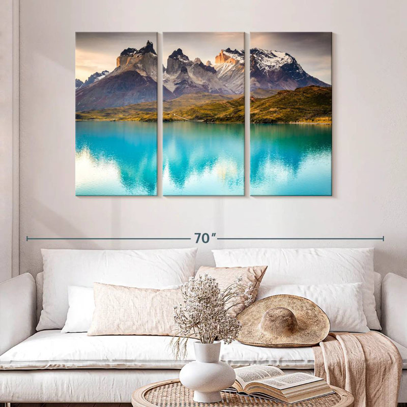 Lac Sebbie Torres Del Paine, H 32 po x l 50 po