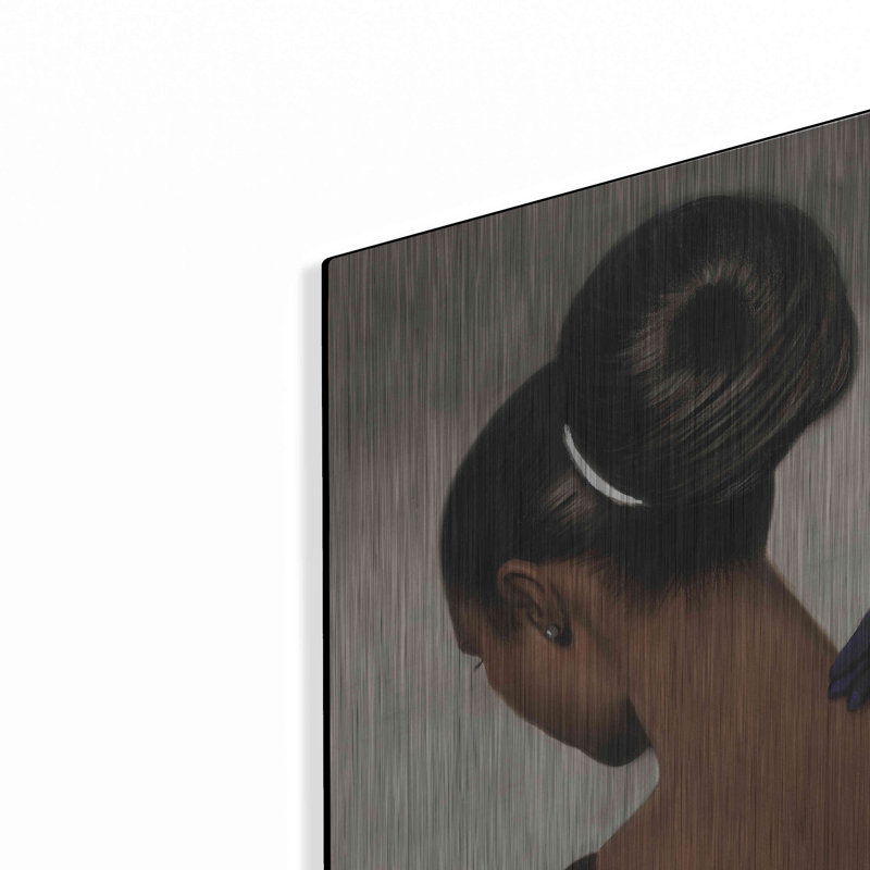 «Everly Quinn 'Elegance» par Laurie Cooper, art mural en métal, H 16 po x l 12 po