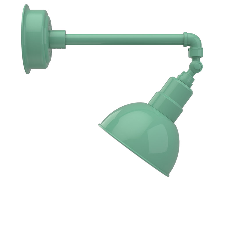 Luminaire de grange d’extérieur à del blackspot, Jade, H 14,13 po x l 8 po x P 20,5 po