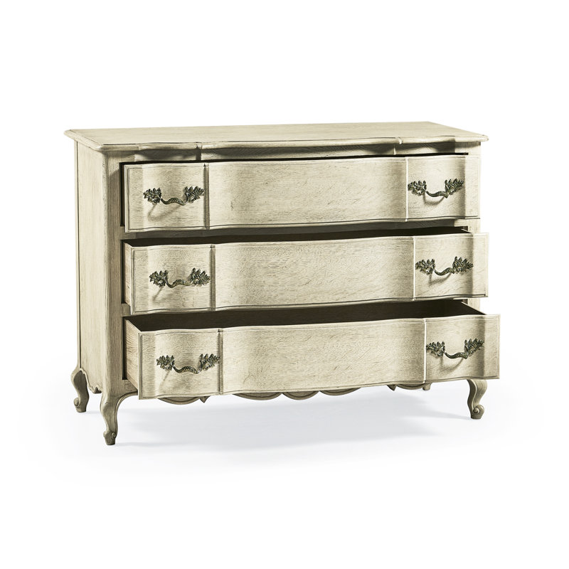 Ephemeris Solid Wood 50 " W 3 - Drawer Dresser