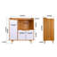 Fasching Solid Wood Rectangle Accent Cabinet-1066227637