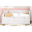 Lit de jour simple avec tiroirs et tablettes, blanc-129746870-129746869