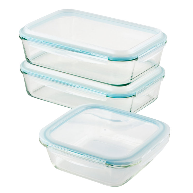 LocknLock 6 Piece Glass Bakeware Set