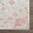 Rectangle Katriena Oriental Machine Woven Polypropylene Area Rug in Pink-474125945