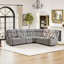 Ensemble de fauteuil inclinable de massage inclinable et pivotant Ultimate Comfort-644659350