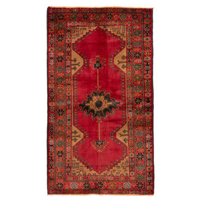 Teimani Red Rug 3'7" x 6'4"