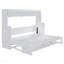 Lit escamotable double avec élévateur hydraulique et bureau, blanc-1871295952-1871295959