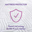 Slumberdown Complete Protection Anti Viral Quilted Mattress Protector Machine Washable-58131450