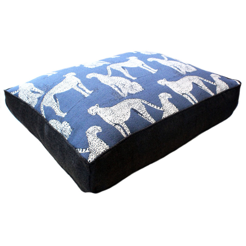 Savanna Cat Sunbrella® Fabric, Classic Blue