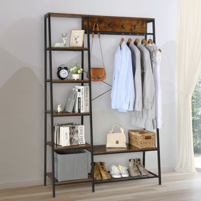 Arbre d'entrée Herkus de 47,24 po de largeur avec rangement pour chaussures