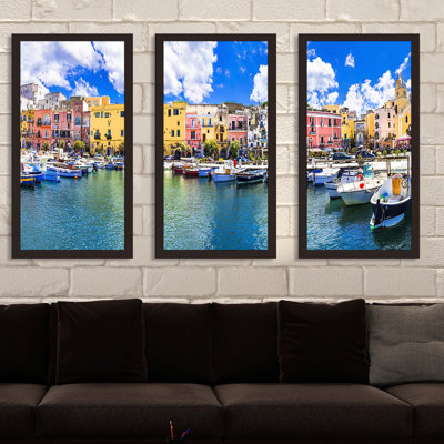 " Procida Island, Italy " 3 - Pieces