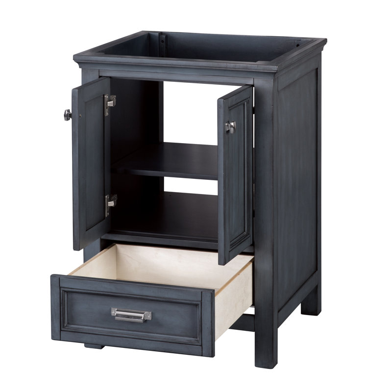 Melgar 24 " Single Bathroom Vanity Base, Harbor Blue