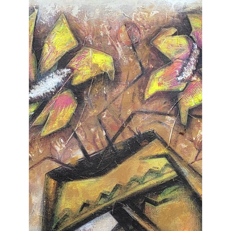 Blossom's Whisper | Technique mixte sur toile | Par Dhananjoy Das