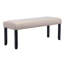 Banc rembourré Aldrik pour vestibule et chambre à coucher-1750112938