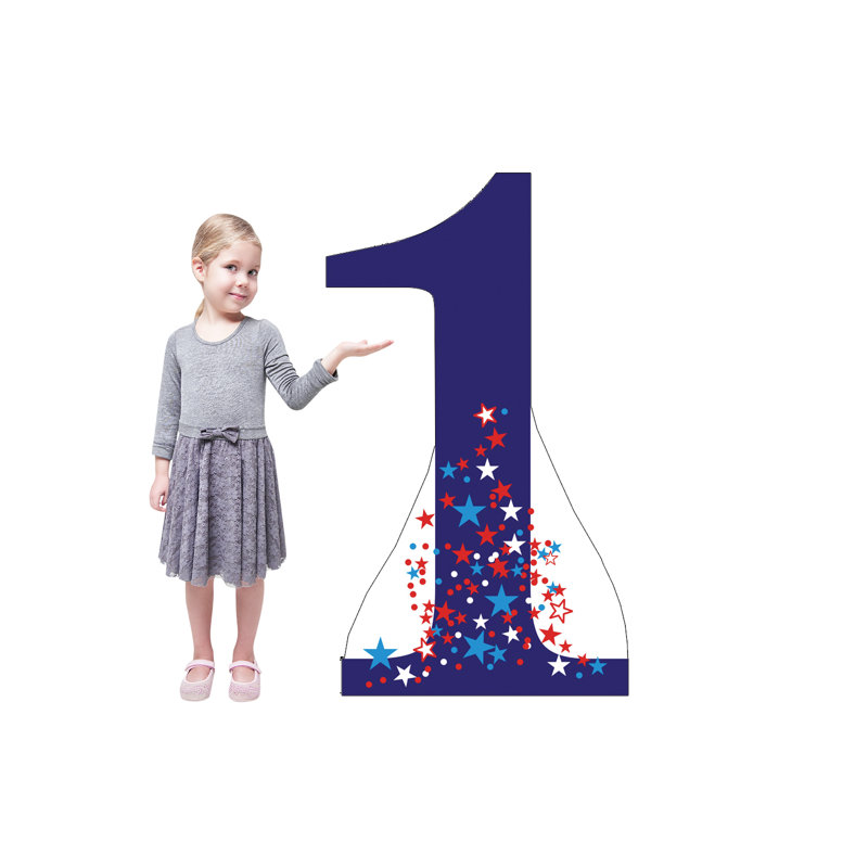 Number 36'' Cardboard Standup
