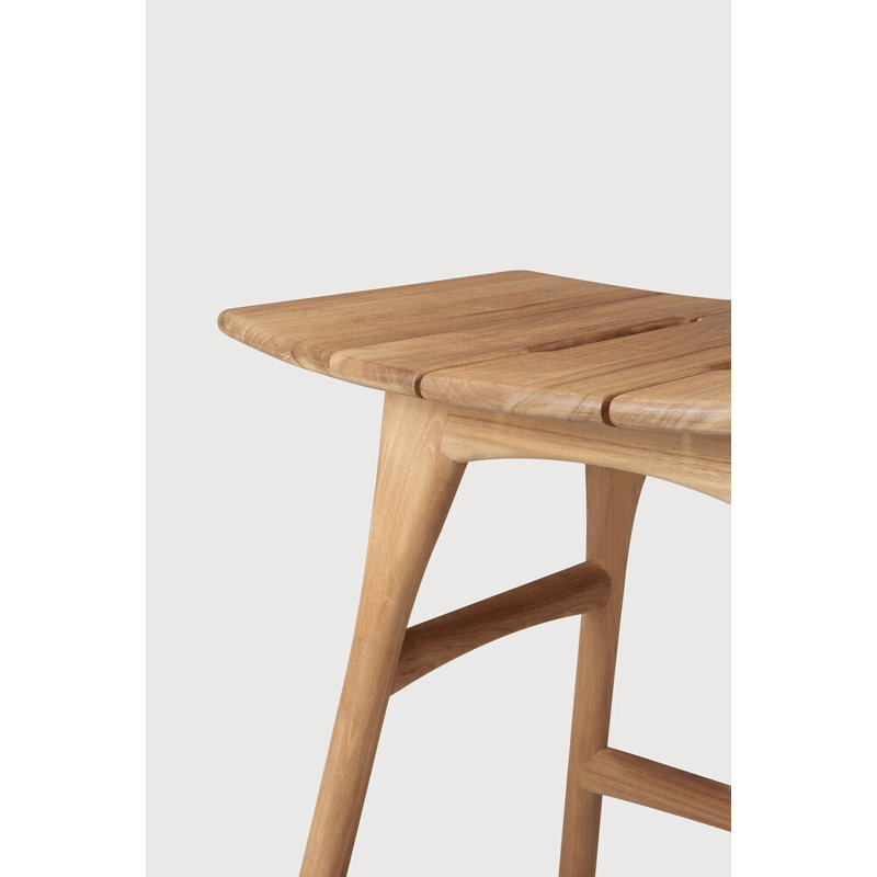Osso Outdoor Teak Bar Stool
