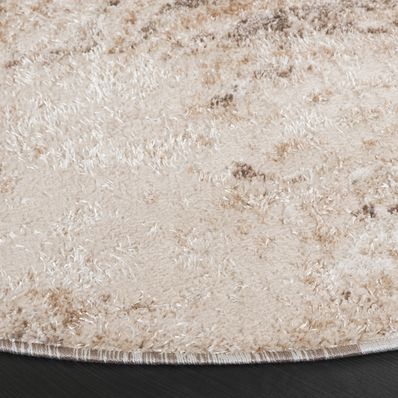 Davidsville Performance Abstract Rug, Round 6'7"