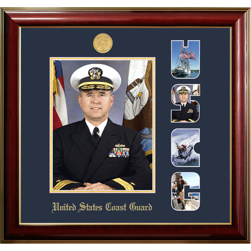 Coast Guard Portrait Classic Picture Frame