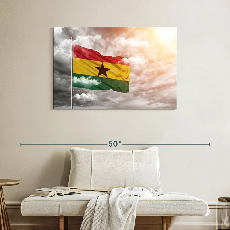 Borges Cloudy Sunset Ghana Flag