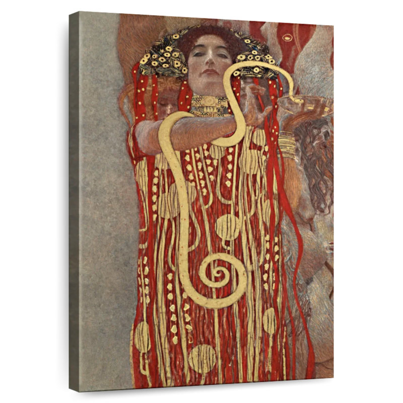 Peintures de plafond de l'Université Leisha, Vienne, H 39 po x l 26 po