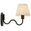 Applique murale ondulée noire Wave-101991392