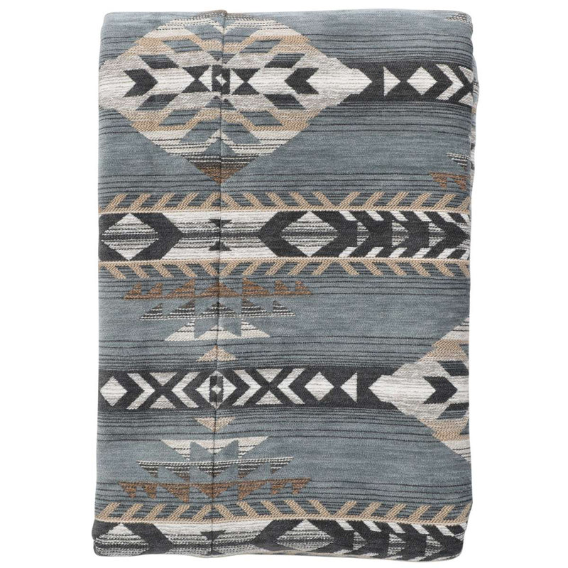 Wooded River Spearhead Dusk - Coverlet - Cal King - 104x100, California King Coverlet