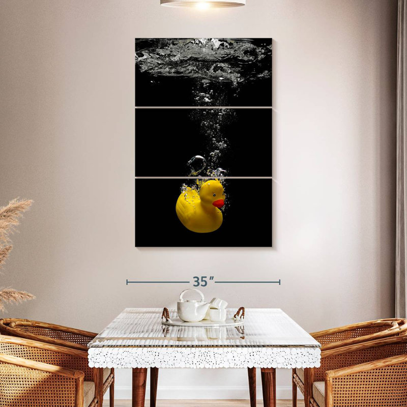 Aletra Underwater Rubber Duck, 32" H x 20" W