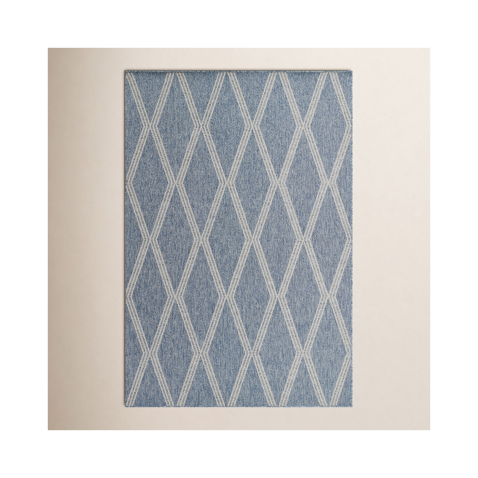 Twill Indoor/Outdoor Rug, Rectangle 3'3" x 5'